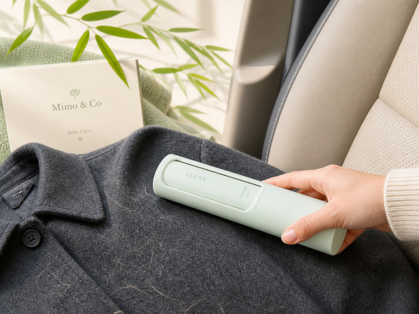 Roller quitapelos reutilizable para ropa y asiento de coche